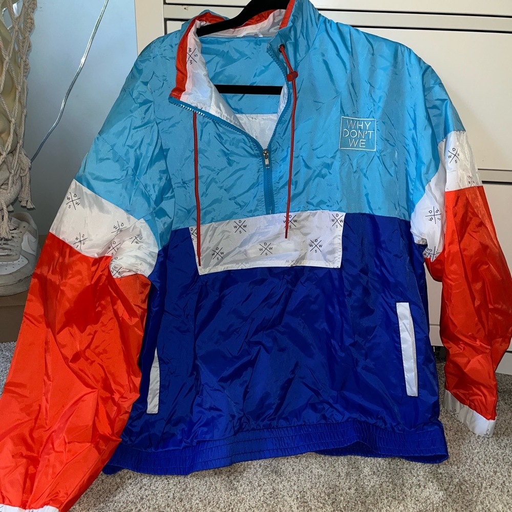 why don’t we limited edition rain jacket